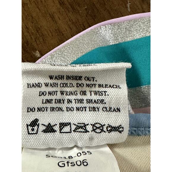 Shade Critters Periwinkle It’s All Rainbows One Shoulder One Piece Swimsuit 2T - Picture 7 of 7